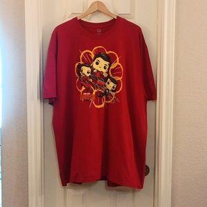 Pop tee and marvel collaboration
